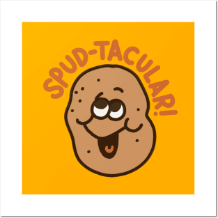 Spud-tacular - Potato Pun Posters and Art